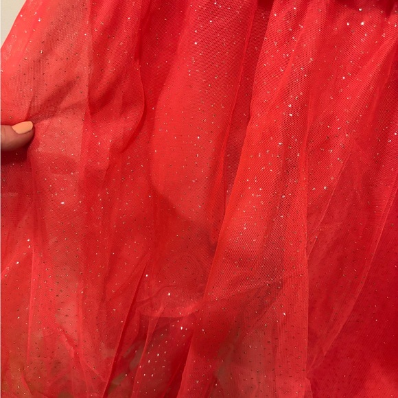NWT DEB SEQUIN ROSETTE PROM DRESS - Picture 5 of 11